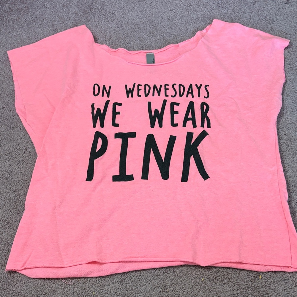Mean Girls Pink Graphic Tee